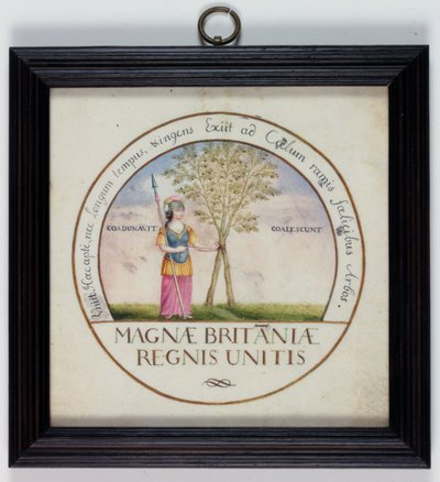 Emblem til Union of England and Scotland av Pierre Violier