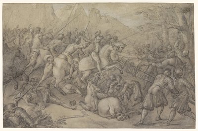 Slag av Pierre Woeiriot (II) (attributed to)