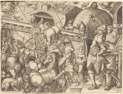 Noahs ark av Pierre Woeiriot