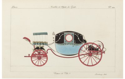 Bybil, 1800-tallet. av Pierre de La Mesangere
