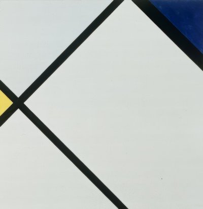 Komposisjon nr. 1 av Piet Mondrian