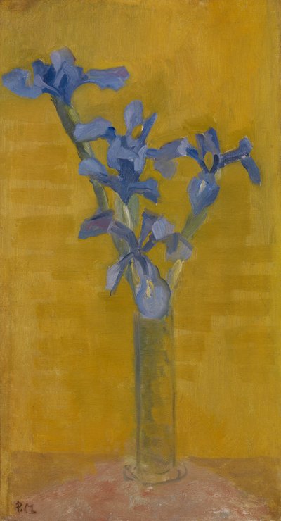 Iriser, ca. 1910 (olje på lerret) av Piet Mondrian