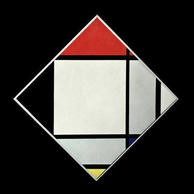 Pastillmaleri II av Piet Mondrian