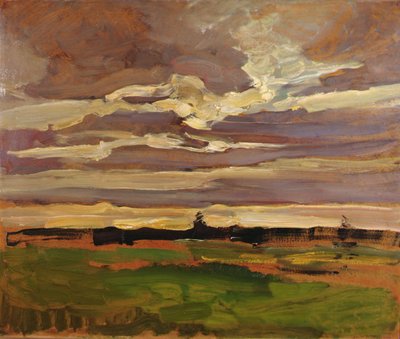 Månelandskap av Piet Mondrian