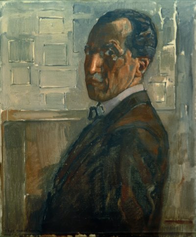 Selvportrett av Piet Mondrian