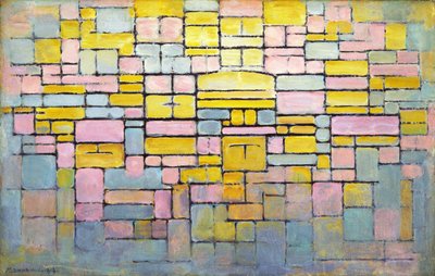 Tabell nr. 2 / Komposisjonsnr. V av Piet Mondrian
