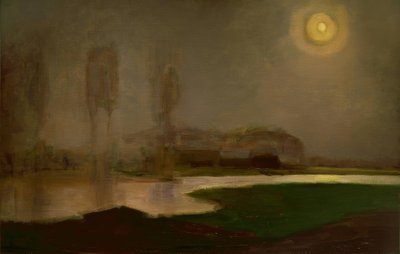 sommernatt av Piet Mondrian