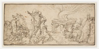 Iphigenia-offeret av Pieter Aertsen