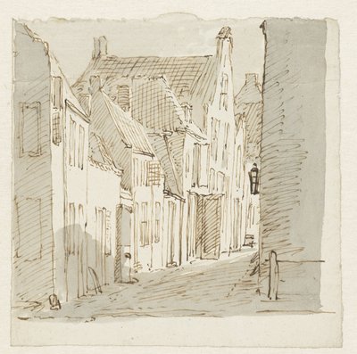 gateutsikt av Pieter Bartholomeusz. Barbiers
