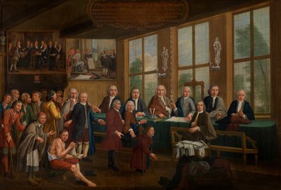 The Oath of Tailors (olje på lerret) av Pieter Beuckels