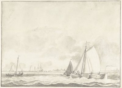 sjølandskap av Pieter Blaauw