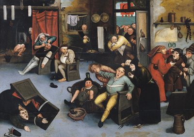 Å kutte ut galskapens stein eller en operasjon på hodet av Pieter Bruegel the Elder