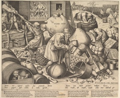 Everyman, ca.1558 av Pieter Bruegel the Elder