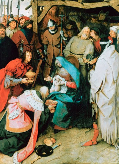 Kongenes tilbedelse, 1564 av Pieter Bruegel the Elder