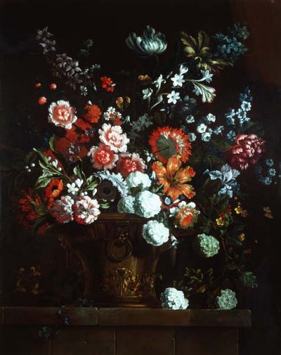 Blomster i en bronseurne av Pieter Casteels