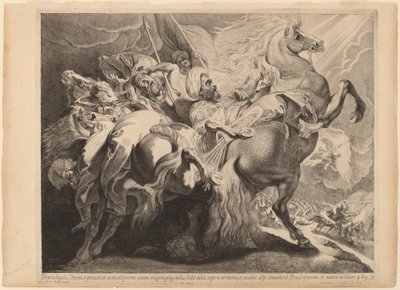 Sankeribs nederlag av Pieter Claesz Soutman after Sir Peter Paul Rubens