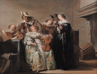 Et musikalsk selskap av Pieter Codde
