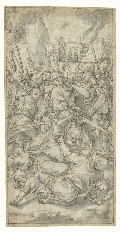 Kristi fangenskap av Pieter Coecke van Aelst (I)
