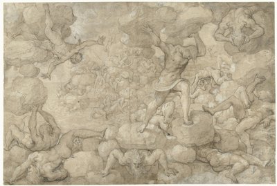 Kjempenes fall av Pieter Coecke van Aelst (I)