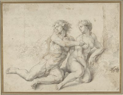 Fall, Adam og Eva av Pieter Coecke van Aelst (I)