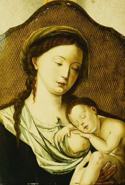 Madonnaen og barnet, av Pieter Coecke van Aelst
