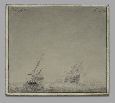Et stormfullt hav av Pieter Coopse