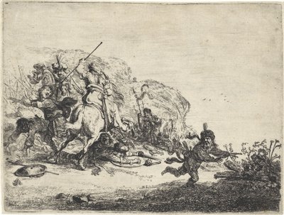 ridekamp av Pieter Cornelisz. Verbeeck
