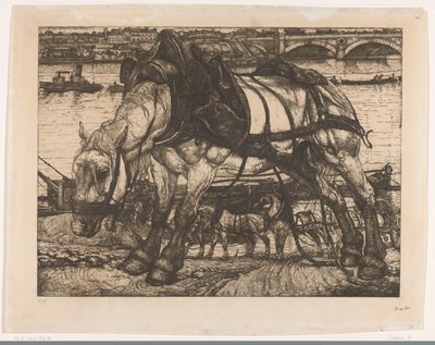 Beast of Work (original tittel på objekt) The Hitch (original serietittel på objekt) av Pieter Dupont (signed by artist)