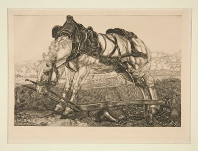 Arbeidshest av Pieter Dupont