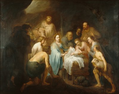 Jesu fødsel av Pieter Fransz. de Grebber