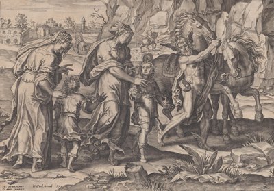 Ungdom, fra The Course of Human Life, 1570. av Pieter Furnius
