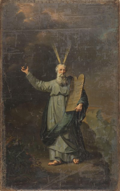 Moses med lovens tabeller av Pieter Gaal