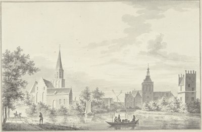Utsikt over Culemborg av Pieter Jan van Liender