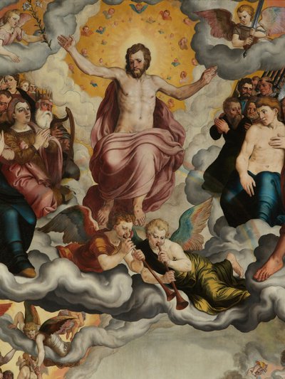 Detalj av den siste dommen av Pieter Jansz. Pourbus