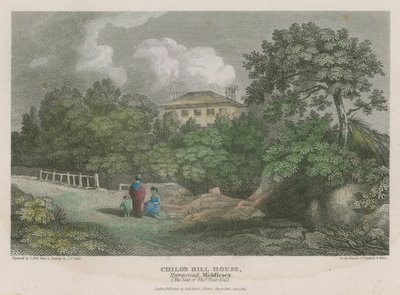 Child's Hill House, Hampstead, Middlesex av Pieter Jansz. Quast