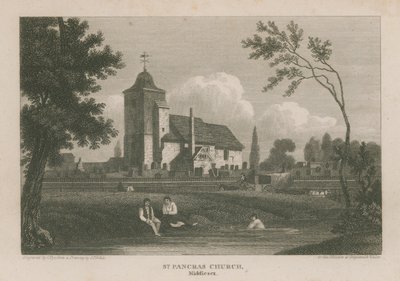 St Pancras kirke av Pieter Jansz. Quast