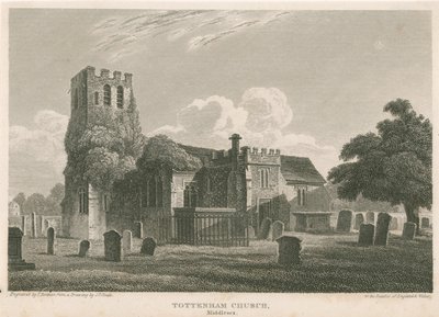 Tottenham kirke, London av Pieter Jansz. Quast
