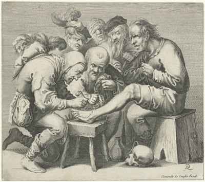 fotkirurgi av Pieter Jansz Quast