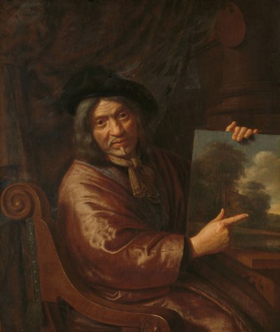 Selvportrett av Pieter Jansz. van Asch