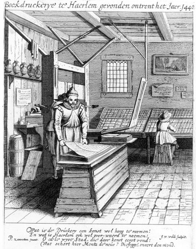 The Bindery of Laurens Janszoon Koster, fra 
