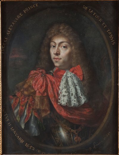 Prins Eugene Alexander av Thurn og drosjer 1652-1714, 1682. av Pieter Leermans