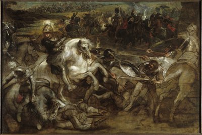 Henry IV i slaget ved Ivry, 1628-1630. av Pieter Paul Rubens