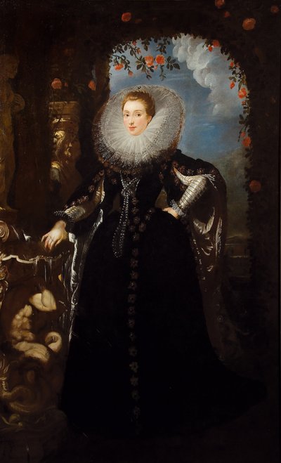 Portrett av Giovanna Spinola Pavese, 1606. av Pieter Paul Rubens