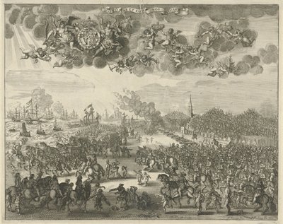 Charles IIs avgang fra Scheveningen til England, 1660 av Pieter Philippe