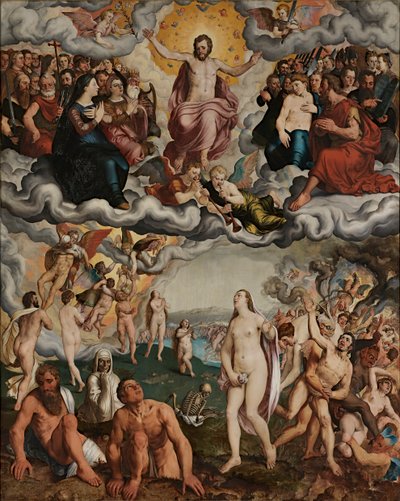 Den siste dommen, 1551. av Pieter Pourbus