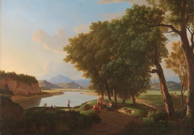 Aqua Cetosa nær Roma av Pieter Rudolph Kleijn