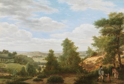 Utsikt over Montmorency-dalen nær Saint-Leu-la-Forêt Utsikt over Montmorency-sletten nær Saint-Leu-la-Forêt av Pieter Rudolph Kleijn