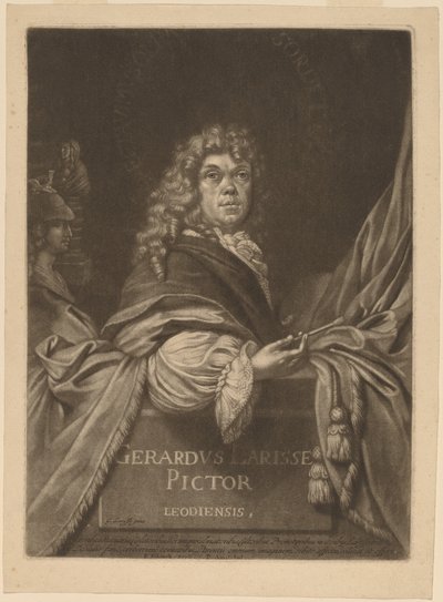 Gerard de Lairesse av Pieter Schenck I after Gerard de Lairesse