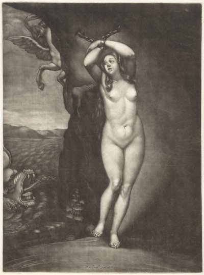Andromeda lenket til fjellet av Pieter Schenk (I)