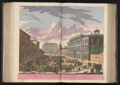 Festligheter i gatene i Roma av Pieter Schenk (I)